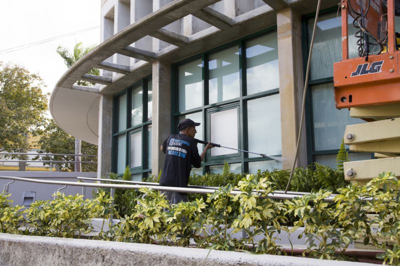 Completed Commercial Cleaning