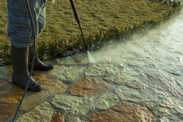 Stone Power Washing in Fort Myers