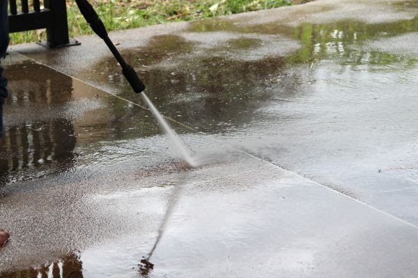 Concrete Deck Cleaning in Fort Myers
