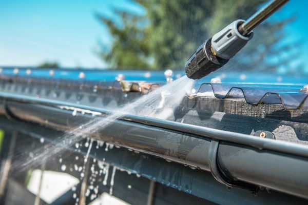 Gutter Jet Washing in Fort Myers